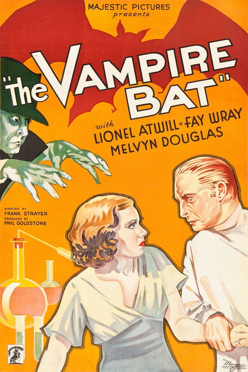 The Vampire Bat (1933) poster