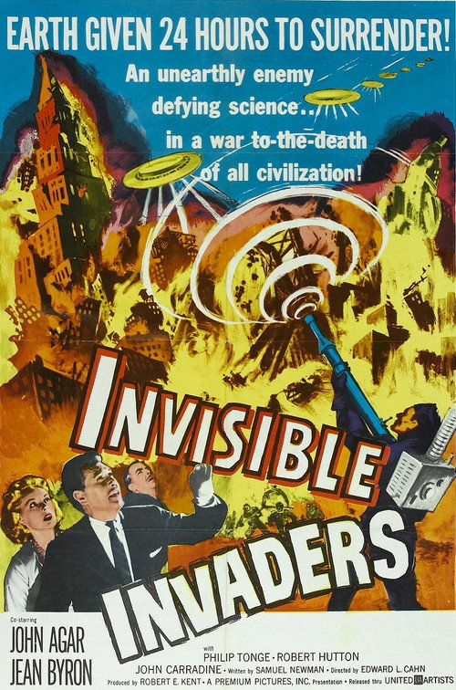 Invisible Invaders (1959) poster
