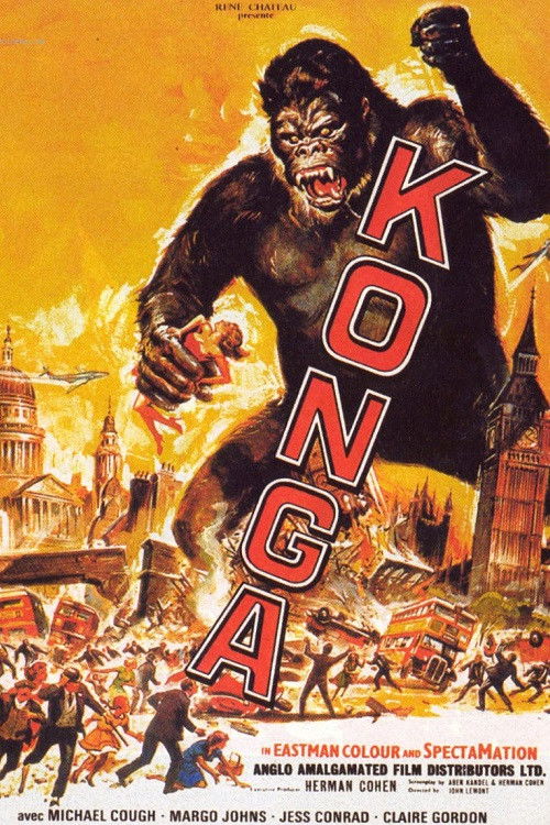 Konga (1961) poster