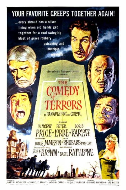 The Comedy of Terrors (1963) poster