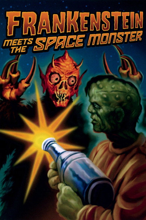 Frankenstein Meets the Spacemonster (1965) poster