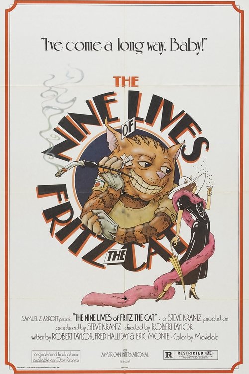 The Nine Lives of Fritz the Cat (1974) poster