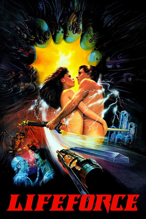 Lifeforce (1985) poster