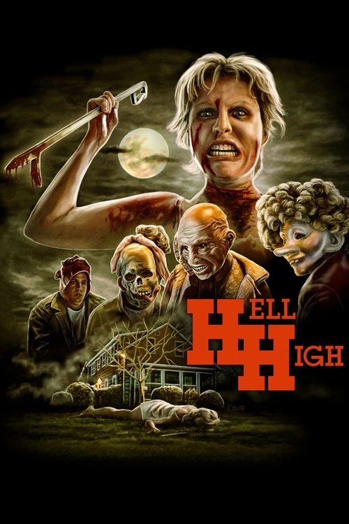 Hell High (1987) poster