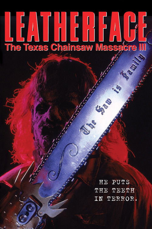 Leatherface: Texas Chainsaw Massacre III (1990) poster