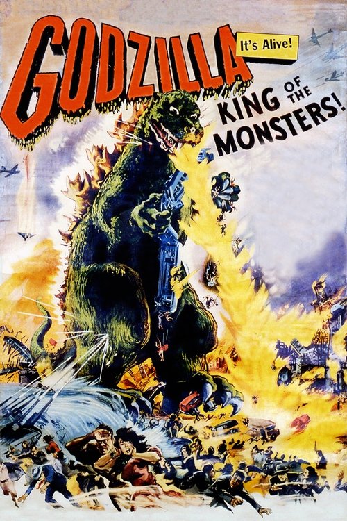 Godzilla: King of the Monsters! (1956) poster