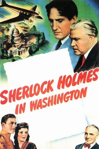 Sherlock Holmes in Washington (1943) poster