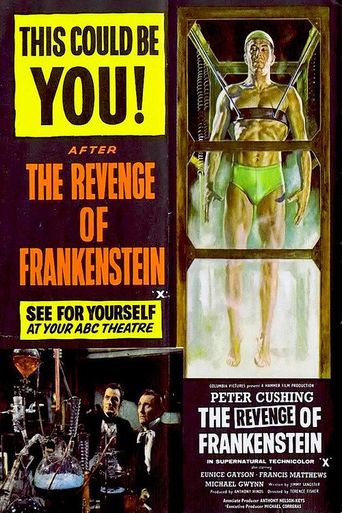 The Revenge of Frankenstein (1958) poster