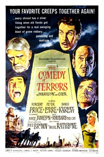 The Comedy of Terrors (1963) poster